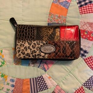 Vintage D&G Zipper Wallet